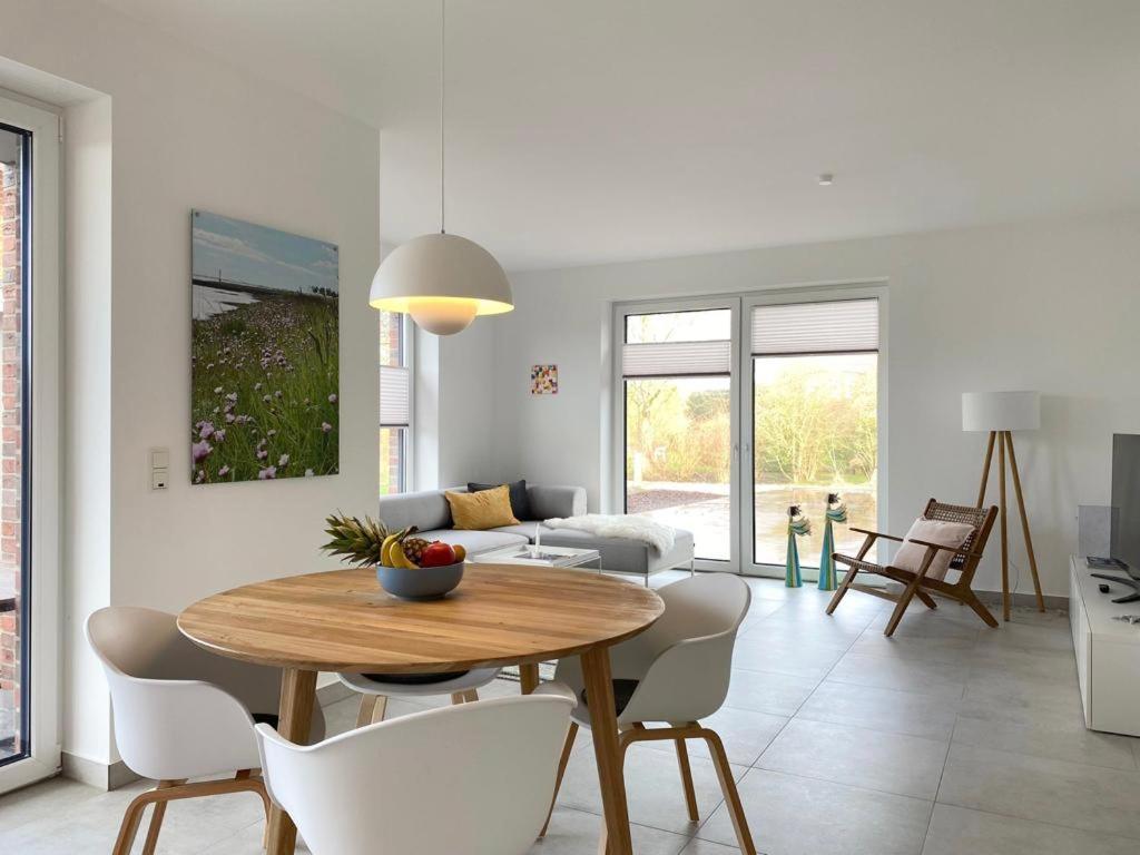 Ferienwohnung Hein Am Nordseedeich บุทยาดิงเงน ภายนอก รูปภาพ