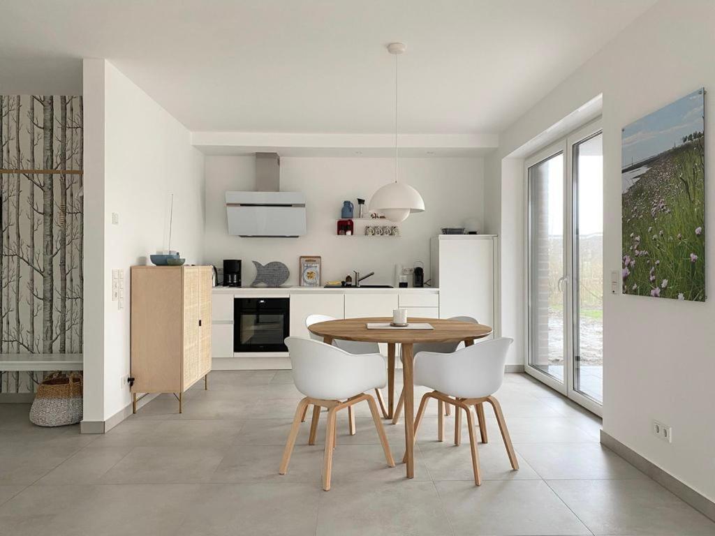 Ferienwohnung Hein Am Nordseedeich บุทยาดิงเงน ภายนอก รูปภาพ