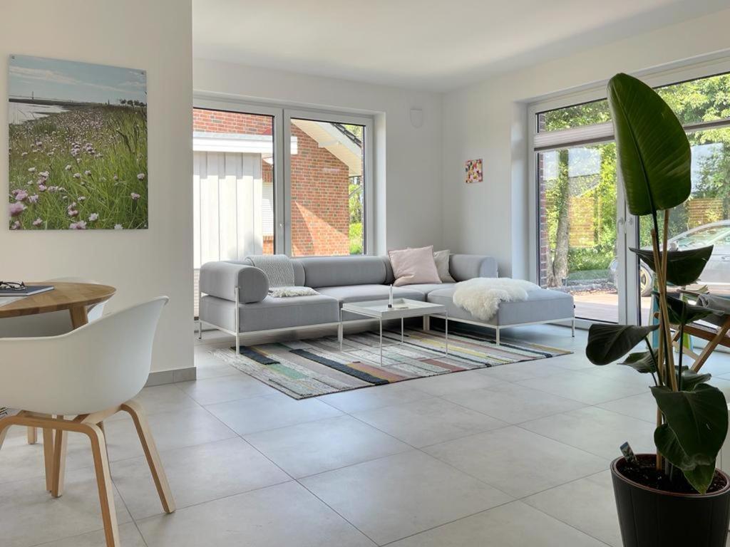 Ferienwohnung Hein Am Nordseedeich บุทยาดิงเงน ภายนอก รูปภาพ